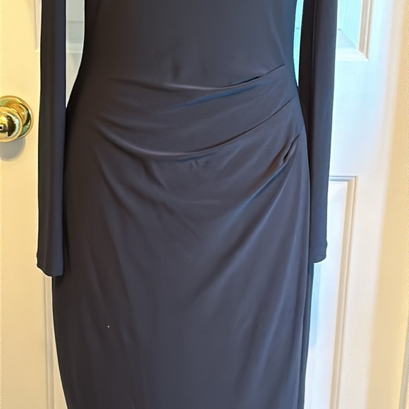 ✨🎄✨LAUREN RALPH LAUREN COLD SHOULDER LBD COCKTAIL DRESS Size 4 - Picture 6 of 12